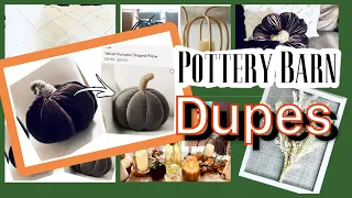 POTTERY BARN BEST SELLERS FALL DUPES & HACKS| High End Home Decor