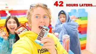 LAST TO leave the CANDY STORE wins CHALLENGE!