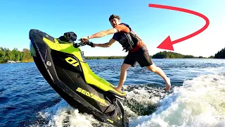 Wheelies on New 2023 Sea Doo Trixx!