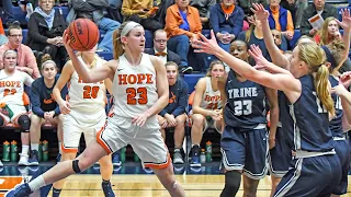 Hope College v. Alma College - NCAA D3 Women's Basketball