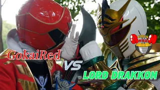 GokaiRed vs  Lord Drakkon Fan Film Fight Scene