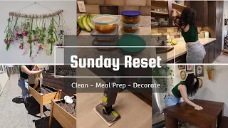 Sunday Reset | Cozy Cleaning & Crafts