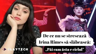 De ce nu se stresează Irina Rimes să slăbească? „Păi cam ăsta e ciclul”