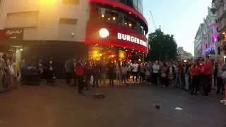 Contrix Beatbox live @ Leicester Square London - May 2014