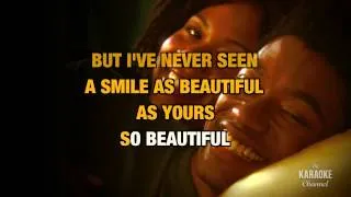 A Smile Like Yours in the Style of "Natalie Cole" with lyrics (with lead vocal)