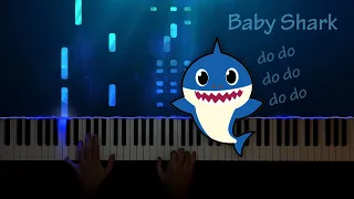 Baby Shark - Piano Cover & Sheet Music