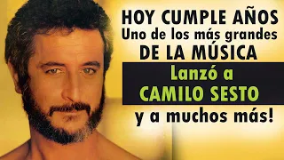 Cantante, productor, y letrista. Una leyenda de la música en español. Cuando Camilo Sesto no tenía..