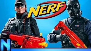 NERF Rainbow Six Siege - DEFEND THE HOUSE!