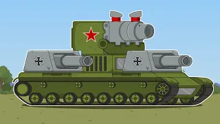 KV-6 IS NOW A MONSTER - Cartoons about tanks