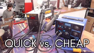Quick 857DW+ vs. WEP 2-in-1 Hot Air Test - LFC#239