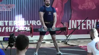 Saxon bar deadlift. Армлифтинг.