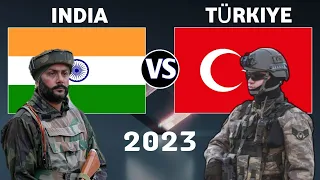 India vs Turkey Military Power Comparison 2023 | Turkey vs India