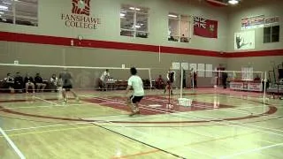 Men's Singles Humber vs. Fanshawe 2