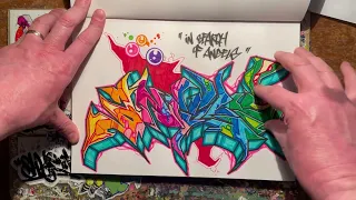 20 Year Old Graffiti Blackbook! - Flipthrough