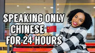 24 HOURS CHALLENGE|| Speaking only chinese for 24 hours || living in china vlog||QueenBee