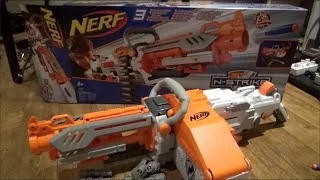 NERF N-Strike Havok Fire EBF-25 Unboxing and Review