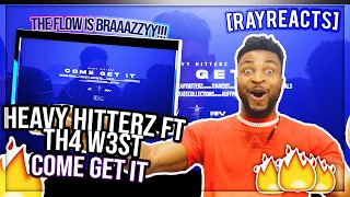 Heavy Hitterz ft Th4 W3st - Come Get It (official music video) - [RAYREACTS]