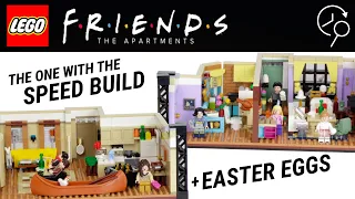 Lego FRIENDS Apartments | Lego Speed Build & Review | Lego 10292 | Lego F.R.I.E.N.D.S