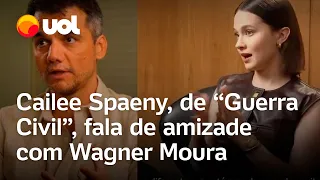 Cailee Spaeny, de 'Guerra Civil', fala de amizade com Wagner Moura e como se preparou para filmagens