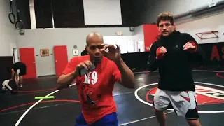 Ben askren new training footage for Jake Paul