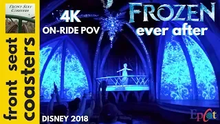 Frozen Ever After 4K POV Full Ride Epcot 2018 Disney World On-Ride | Front Seat Coasters