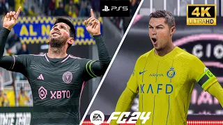 FIFA 24 - Al Nassr vs Inter Miami | Messi vs Ronaldo - PS5™ Gameplay (4K UHD)