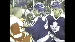 Maple Leafs vs Red Wings Brawl - Mar 2, 1990