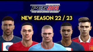 PES 2013 PATCH UPDATE SEASON 2022 / 2023 FOR PC | ALL IN ONE PATCH 2023