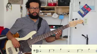 "Tumbao" examples for bass - Marcha #1