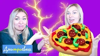 У КОГО ЕДА ВКУСНЕЕ PLAY DOH Плей до челлендж Дмитриевны