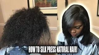 HOW TO SILK PRESS NATURAL HAIR | SECRETS THAT PRO'S DON'T TELL YOU!