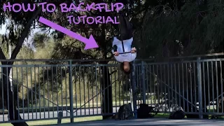 HOW TO BACKFLIP ON A SCOOTER!?! (EASIEST WAY)