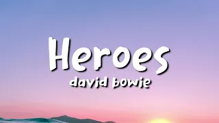 david bowie - Heroes (lyrics)