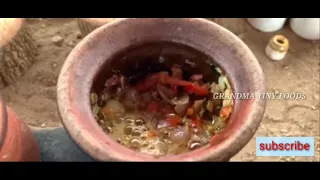 Miniature Chettinad Mutton Curry + Rice | Miniature Mutton Shop | Indian Style Mutton Masala Gravy😋