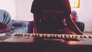 Darkwater - breathe ( keyboard intro + solo cover)