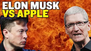 Elon Musk Battles With Apple