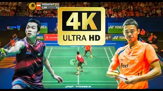 [4K50FPS] - Lin Dan vs Taufik Hidayat - 2012 All England Open - [Remastered]