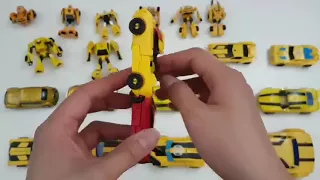 TRANSFORMERS #08 Bumblebee Transformer robot yellow car toys トランスフォーマー 變形金剛 Vehicle Car ✓ TRANS KIDS