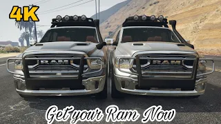 Dodge Ram Download in GTA 5 - GTA V MODDING