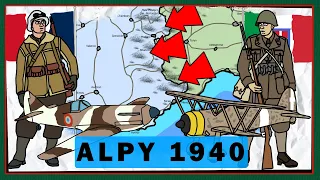 Bitwa o Alpy. Włoska Inwazja na Francję w 1940 🇫🇷⚔️🇮🇹