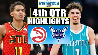 Charlotte Hornets vs Atlanta Hawks Game Highlights 4th QTR | Oct 25 | 2023 NBA Regular Season