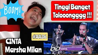 Reaction MARSHA MILAN - CINTA | #AJL36 (KUPAS)