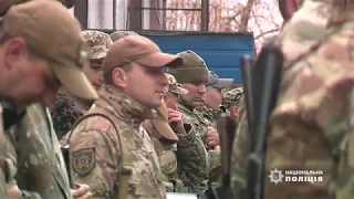 Зведений загін вінницьких поліцейських вирушив на Схід України