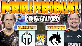 TEAM SPIRIT VS GLADIATORS BO2[GAME 1]YATORO,LARL VS CCNC, DYRACHYO -DREAMLEAGUE SEASON 21 - DOTA 2