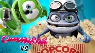 【Mashup】GummyBear VS Crazy Frog【I Am A Gummy Bear × Popcorn】