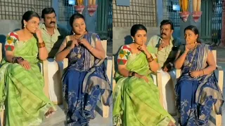 Pandian Stores today episode making | shooting spot video | off screen atrocities #shorts