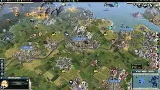 Civilization V: Nuclear War - America Vs. France