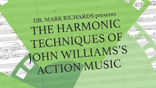 A harmonic dissection of John Williams's action music