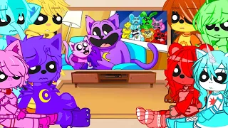 Poppy Playtime Chapter 3 Smiling Critters React To Catnap Has Kittens! II Naomi 🐰