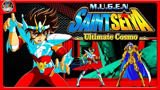 Saint Seiya: Ultimate Cosmo - Gameplay with Seiya (M.U.G.E.N)